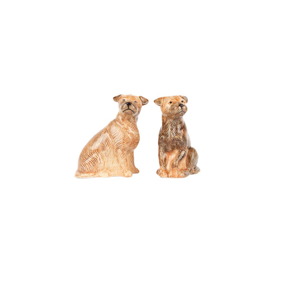 Border Terrier Peper- en Zoutstel - Quail Ceramics - SuperMatique