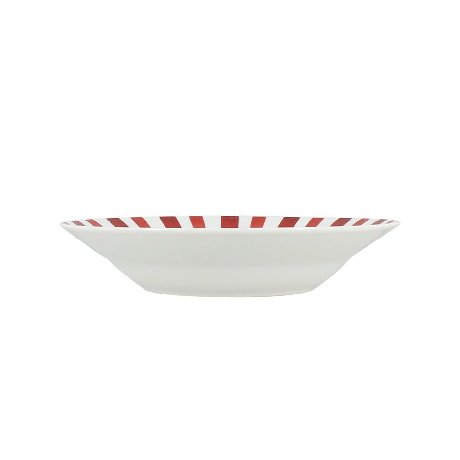 'Cocorico' Rood-Wit Diep Bord - SuperMatique - SuperMatique