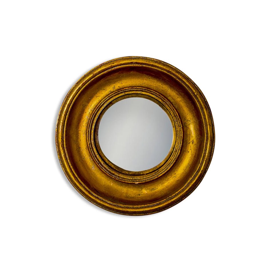 Convexe Spiegel Antiek Gouden Diep Ingelijst Medium / MK36 - SuperMatique - SuperMatique