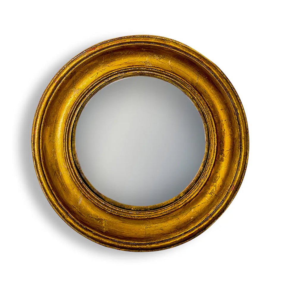 Convexe Spiegel Antiek Gouden Lijst Medium / MK38 -SuperMatique - SuperMatique