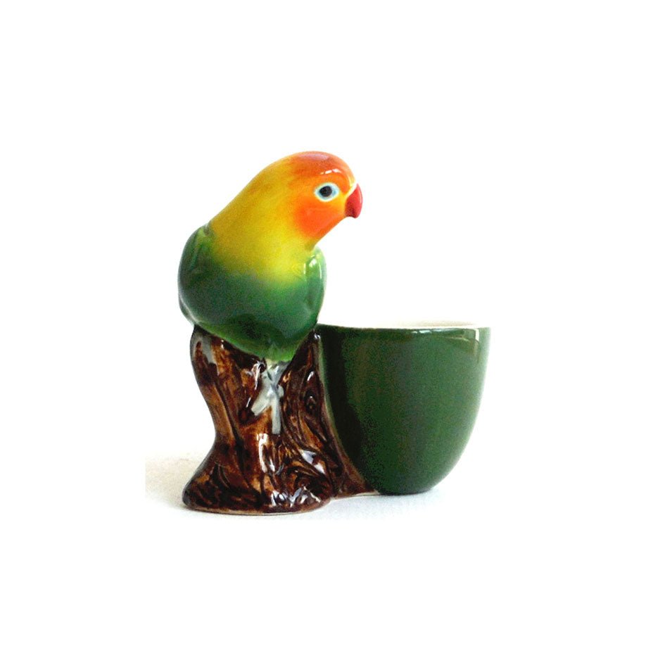 Dwergpapegaai Eierdopje Quail Ceramics - SuperMatique