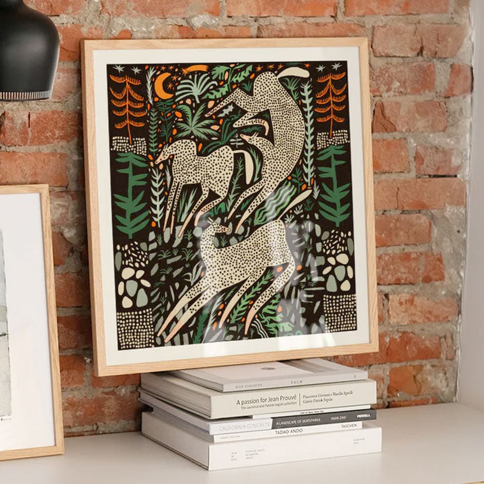 'Horses of Pech Merle' Art Print - Enikő Eged - SuperMatique