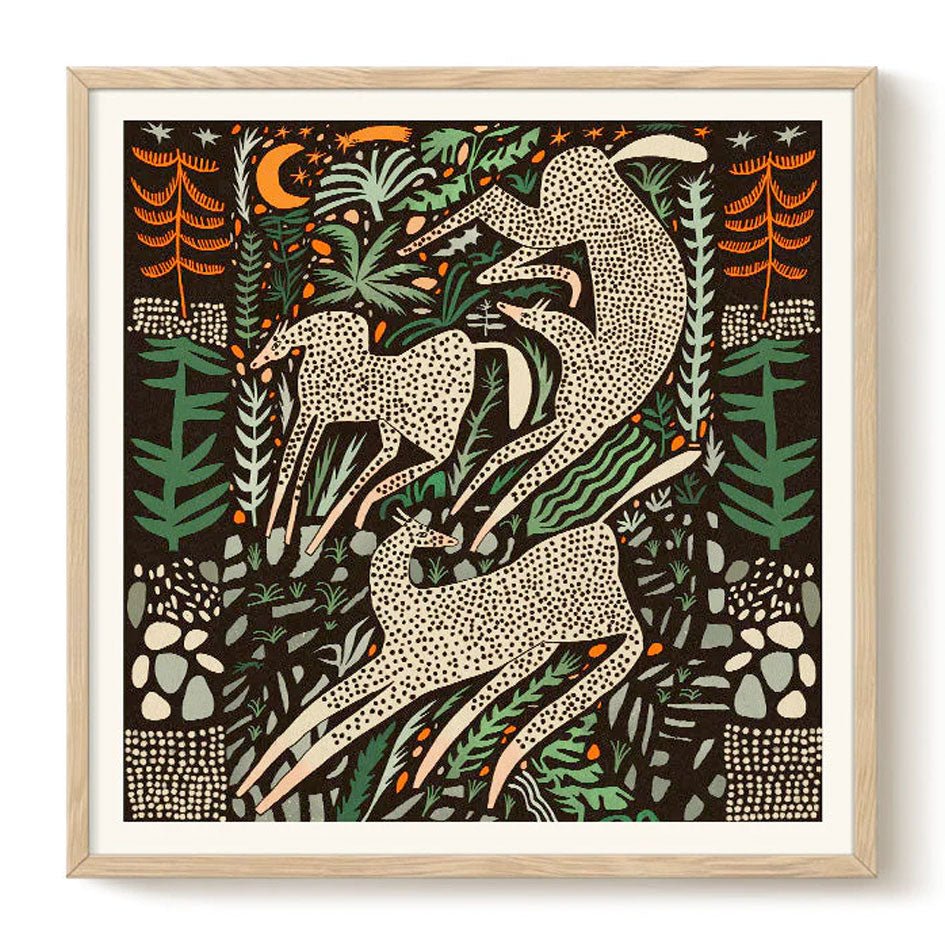 'Horses of Pech Merle' Art Print - Enikő Eged - SuperMatique