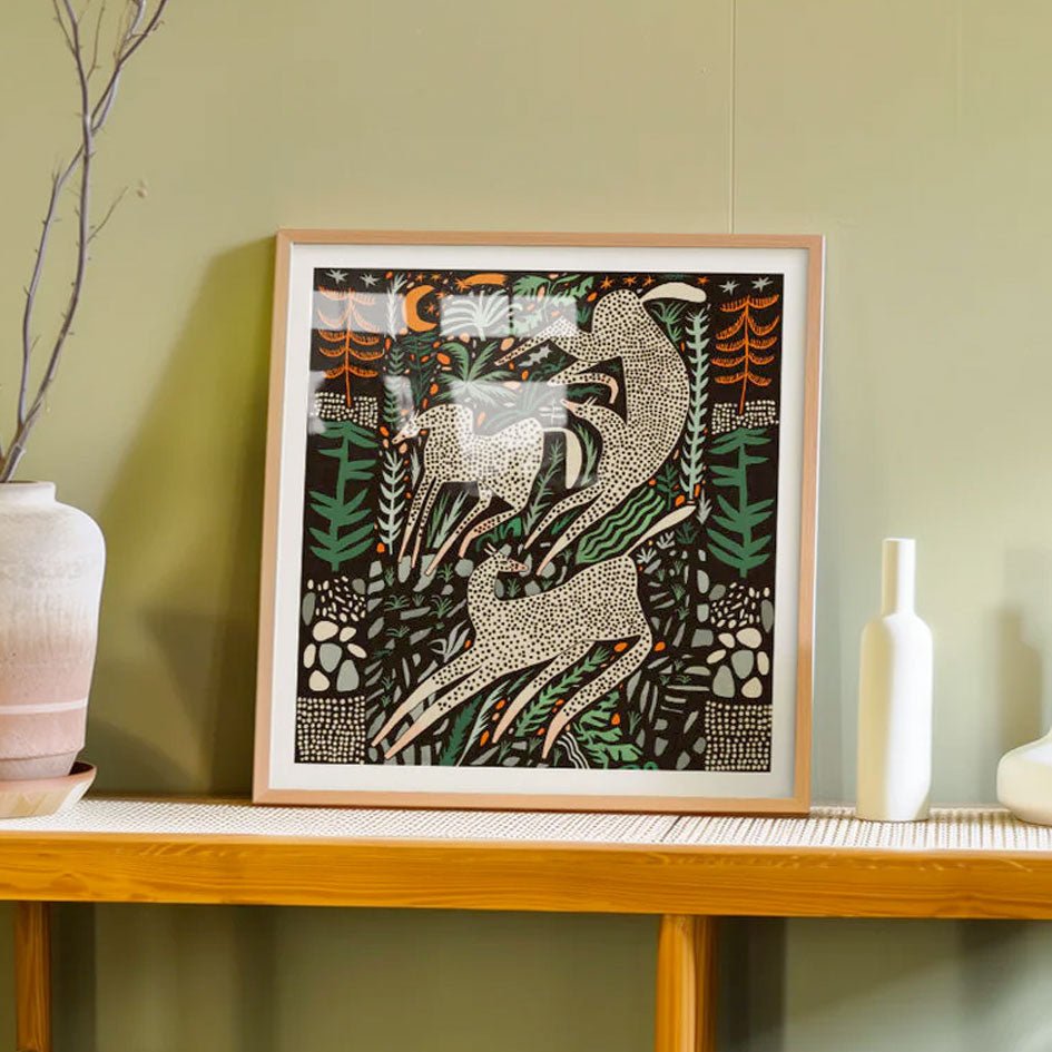 'Horses of Pech Merle' Art Print - Enikő Eged - SuperMatique