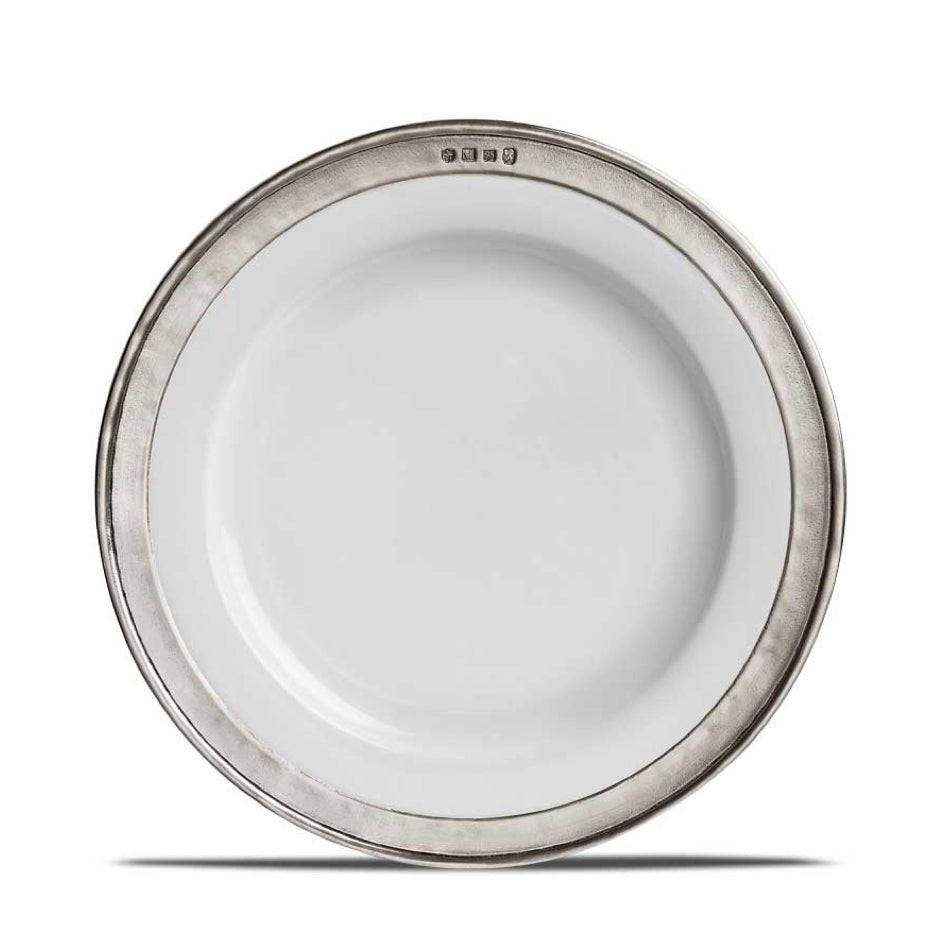 Keramiek Dinerbord Met Tinnen Rand 'Convivio' - Cosi Tabellini - SuperMatique
