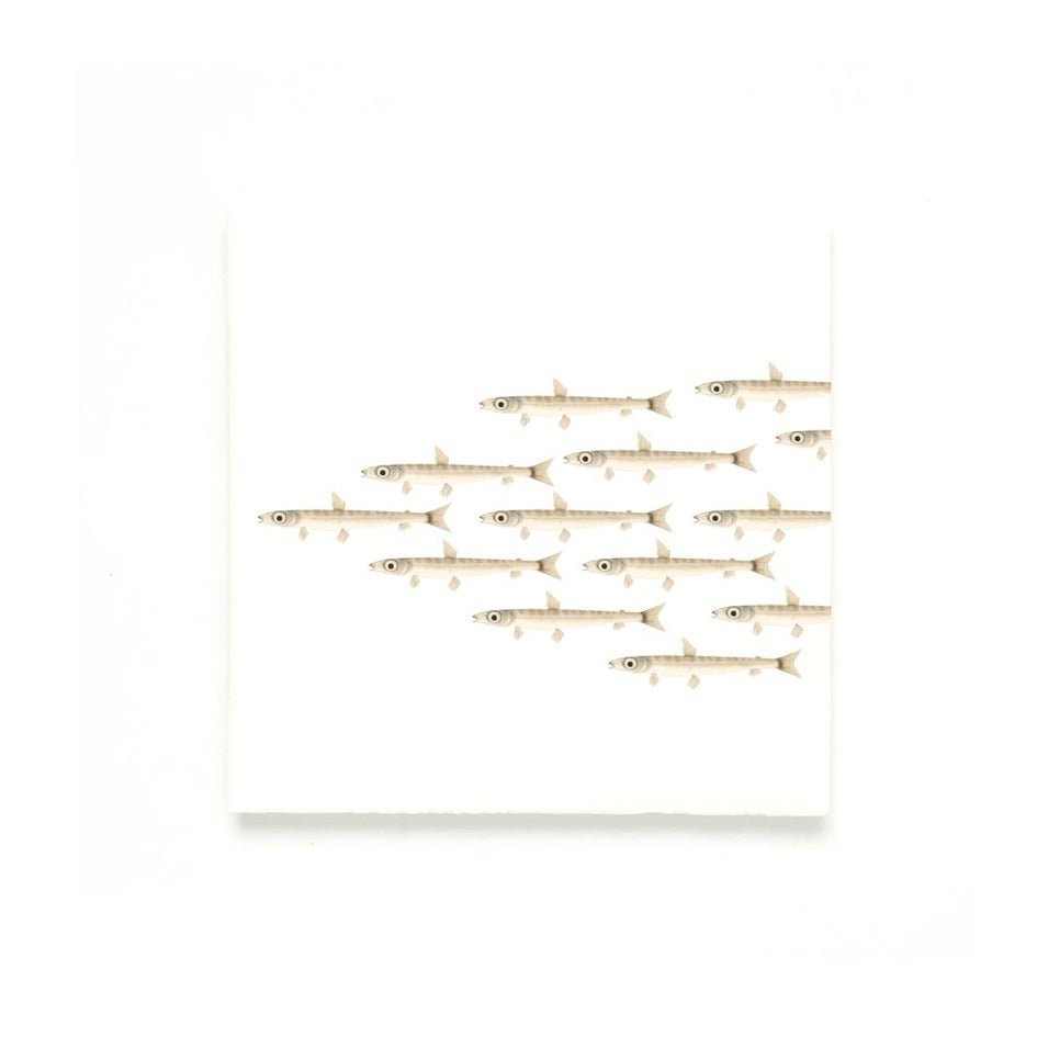 Keramiek Wandtegel Collage Uit De Naturalis Collectie - De Golf - Lylies - SuperMatique