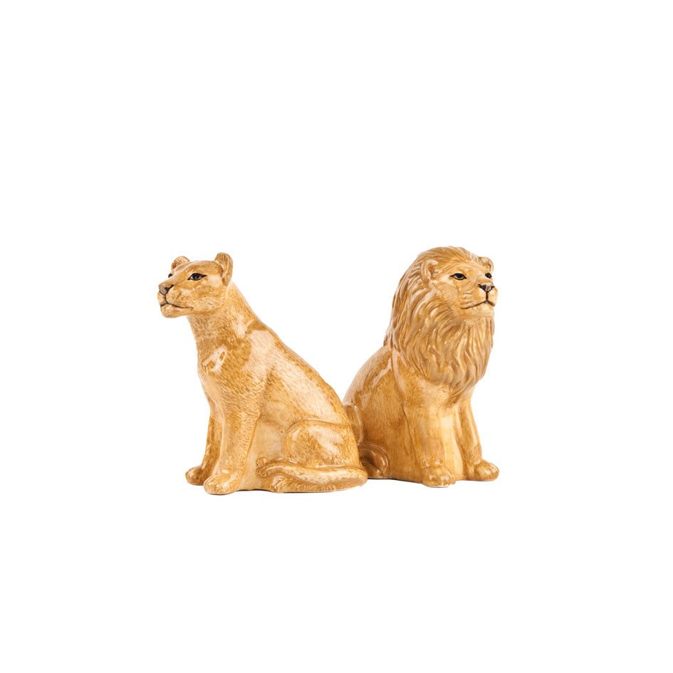 Leeuw Peper en Zout Stel - Quail Ceramics - SuperMatique