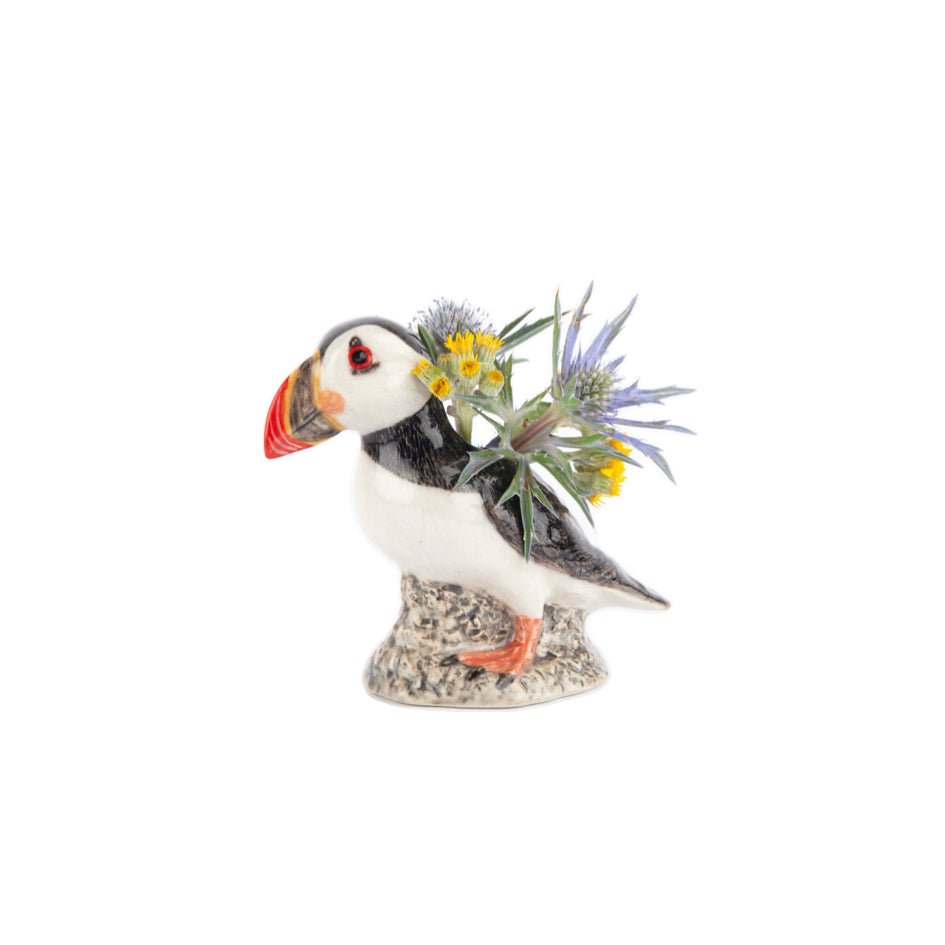 Papegaaiduiker Klein Bloemenvaasje - Quail Ceramics - SuperMatique