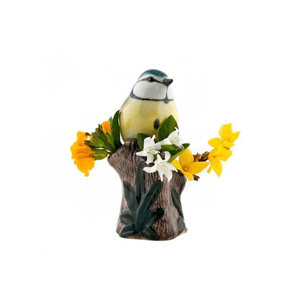 Pimpelmeesje Klein Bloemenvaasje - Quail Ceramics - SuperMatique