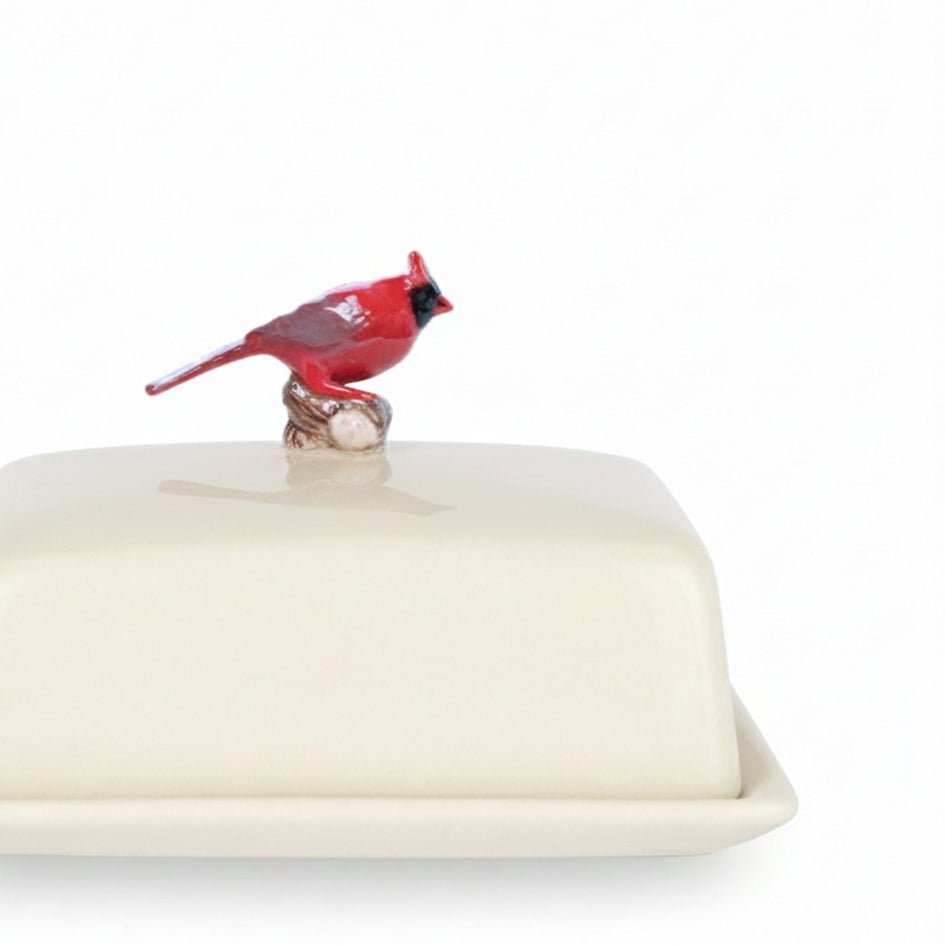 Rode Kardinaal Botervloot Groot - Quail Ceramics - SuperMatique