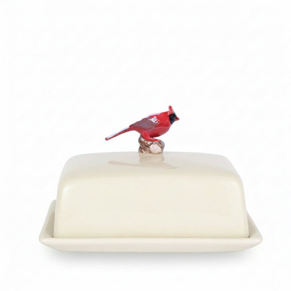 Rode Kardinaal Botervloot Groot - Quail Ceramics - SuperMatique