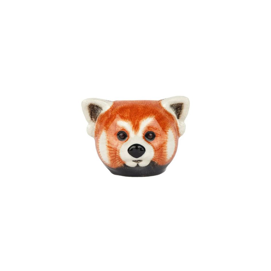 Rode Panda Eierdopje - Quail Ceramics - SuperMatique