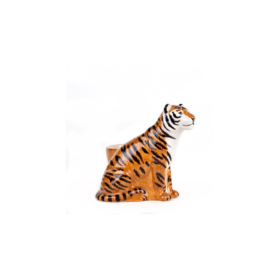 Tijger met Eierdopje - Quail Ceramics - SuperMatique