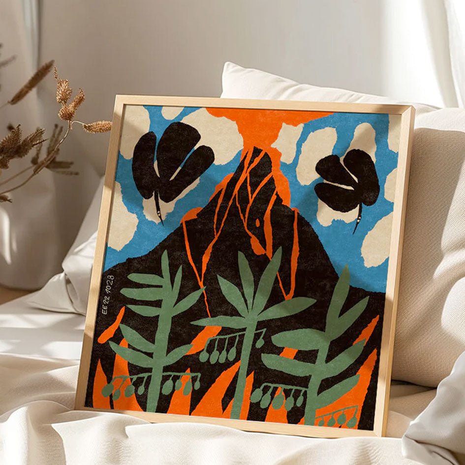 'Volcano' Art Print - Enikő Eged - SuperMatique