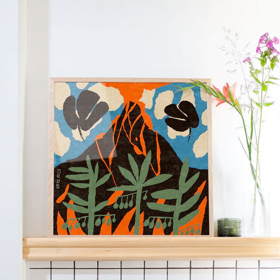 'Volcano' Art Print - Enikő Eged - SuperMatique