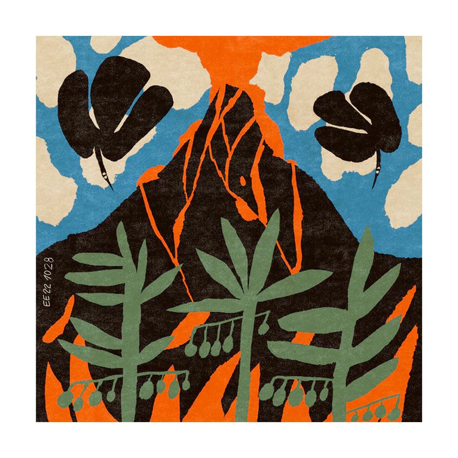 'Volcano' Art Print - Enikő Eged - SuperMatique