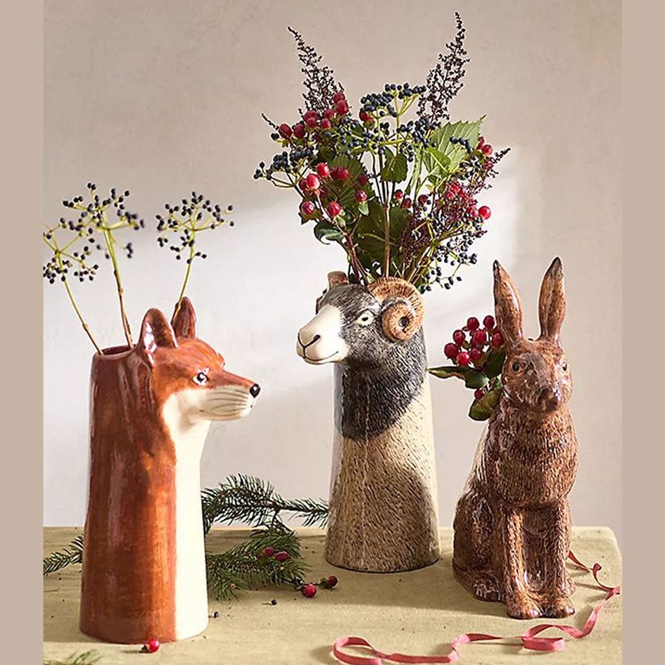 Vos Bloemenvaas - Quail Ceramics - SuperMatique