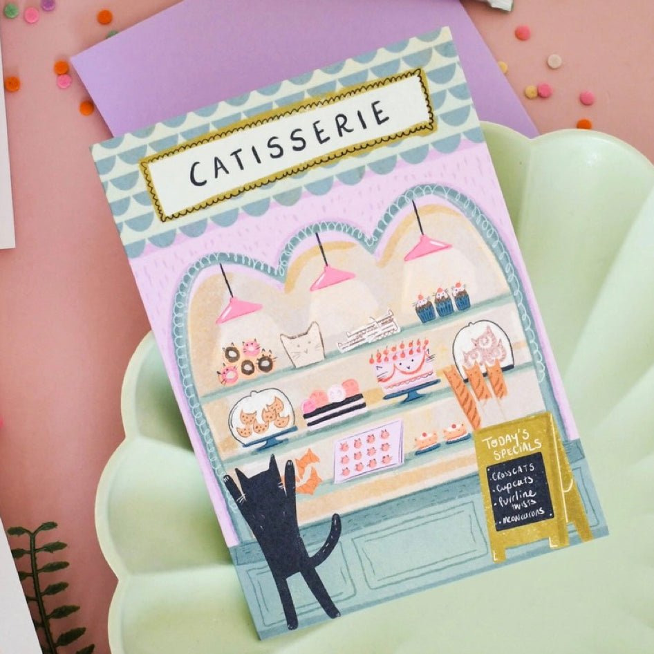 Wenskaart Catisserie - Niaski - SuperMatique