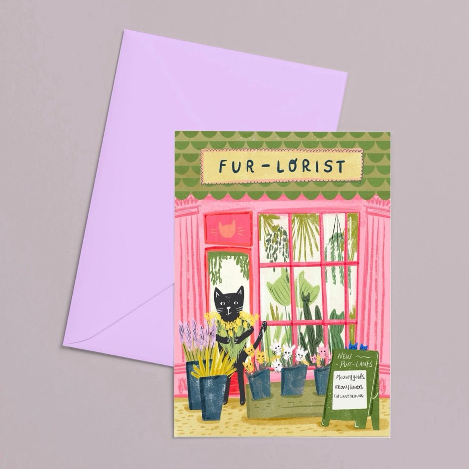 Wenskaart Fur - lorist - Niaski - SuperMatique