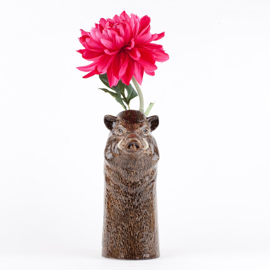 Wild Zwijn Bloemenvaas - Quail Ceramics - SuperMatique