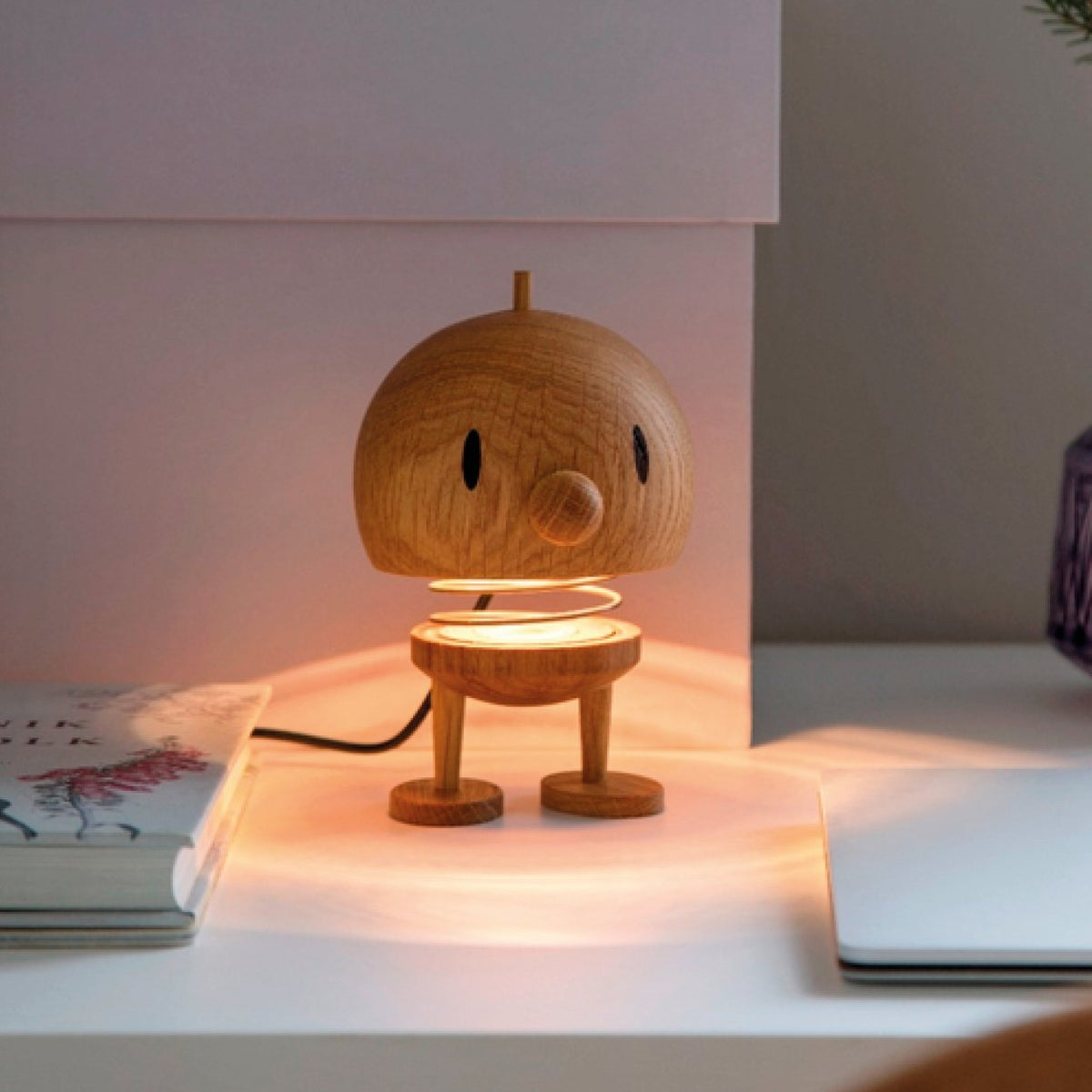 Large Bumble Lamp Eikenhout - SuperMatique