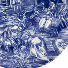 Bord Tribute to Jeroen Bosch - Schiffmacher Collection - Royal Delft Blue Tattoo - SuperMatique