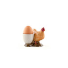 Bruine Orpington Hen met Eierdopje - Quail Ceramics - SuperMatique