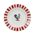 'Cocorico' Rood-Wit Diep Bord - SuperMatique - SuperMatique