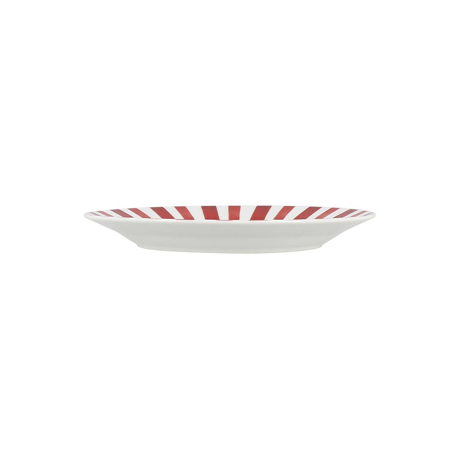 'Cocorico' Rood-Wit Ontbijtbord - SuperMatique - SuperMatique