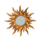 Convexe Spiegel Zon Antiek Gouden Lijst Medium / MK188 -SuperMatique - SuperMatique