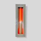 Dip Dye Neon Papaya Sand kaarsen - Pink Stories - SuperMatique
