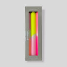 Dip Dye Neon Summer Breeze kaarsen - Pink Stories - SuperMatique