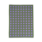 Geruite Grafische Theedoek Lila Groen - Wrap - SuperMatique