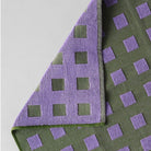 Geruite Grafische Theedoek Lila Groen - Wrap - SuperMatique