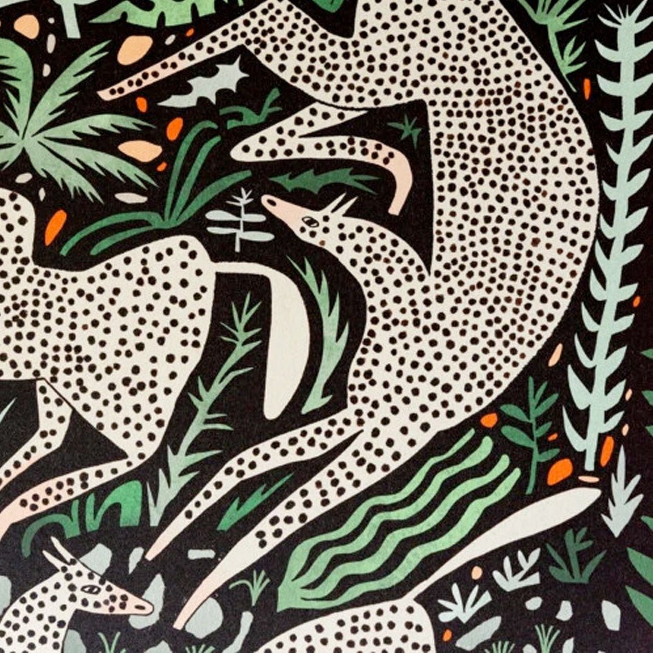 'Horses of Pech Merle' Art Print - Enikő Eged - SuperMatique