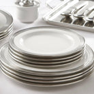 Keramiek Dinerbord Met Tinnen Rand 'Convivio' - Cosi Tabellini - SuperMatique