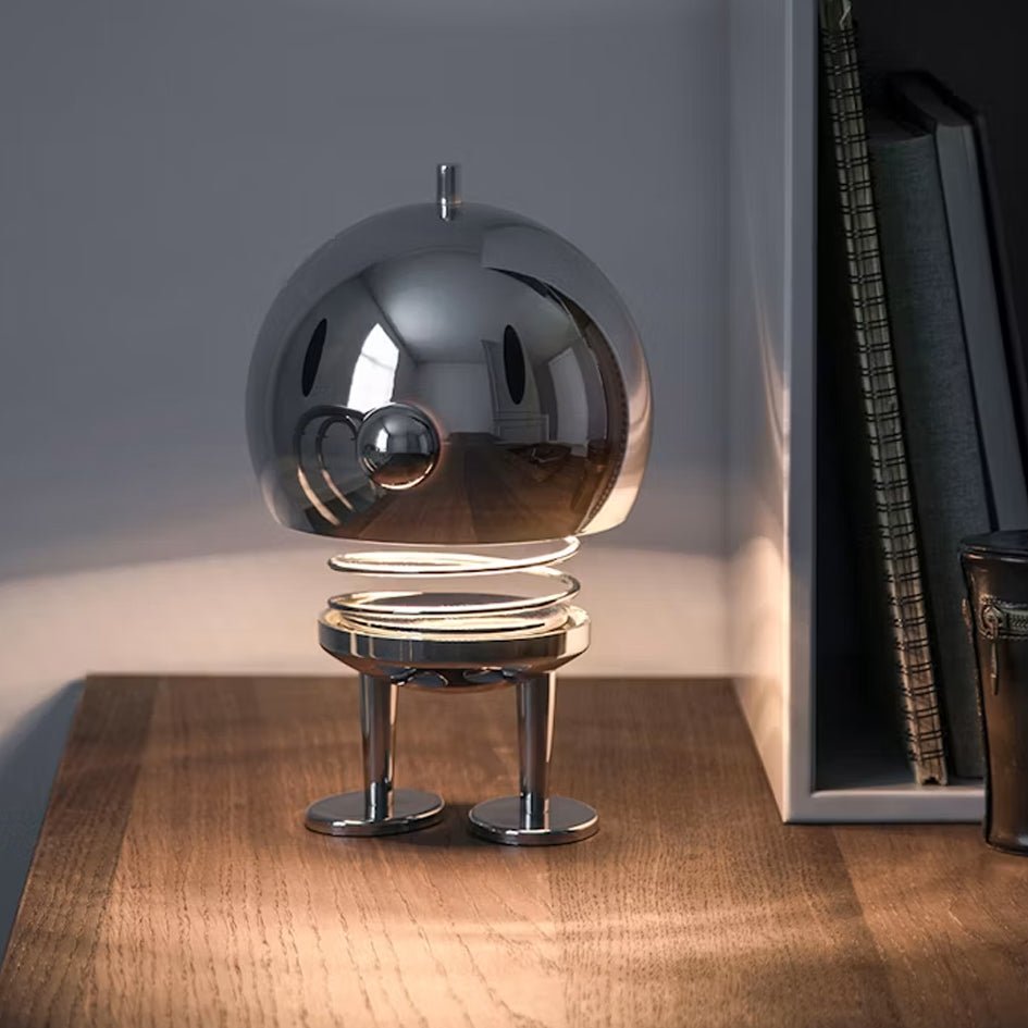 Large Bumble LED-Lamp Chrome - Hoptimist - SuperMatique
