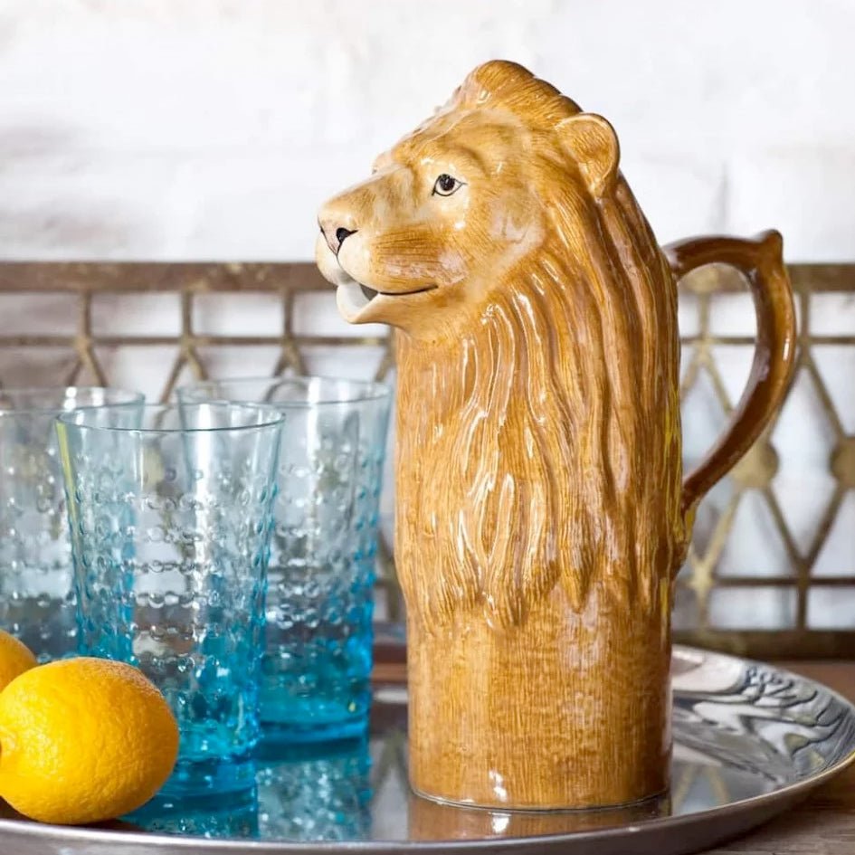 Leeuw Waterkaraf - Quail Ceramics - SuperMatique