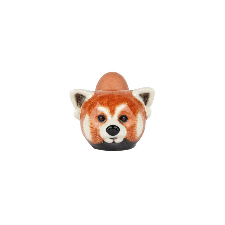 Rode Panda Eierdopje - Quail Ceramics - SuperMatique