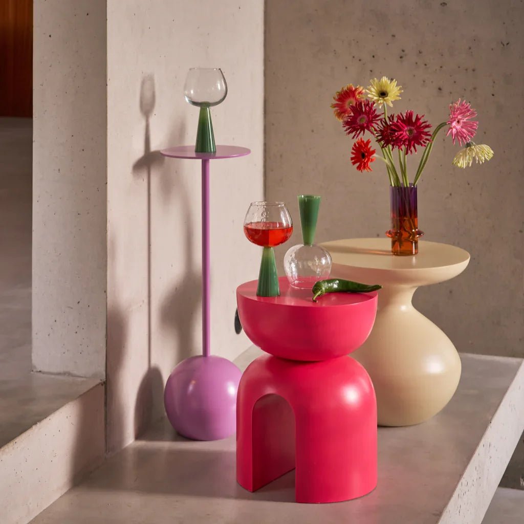 Roze Bijzettafel Boje - Urban Nature Culture - SuperMatique