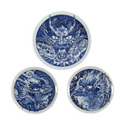 Tribal Dragon Bord Collection Schiffmacher - Royal Delft Blue Tattoo - SuperMatique