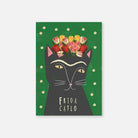Wenskaart Frida Catlo - Niaski - SuperMatique