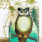 Wenskaart 'Mr Owl' Happy Birthday - Madame Treacle - SuperMatique