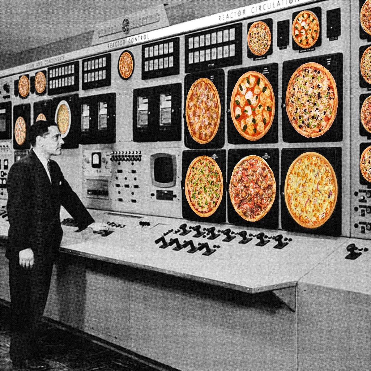 Ansichtkaart Pizza was my first love and it will be my last - SuperMatique