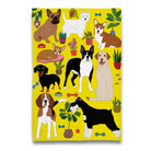 At Home with Dogs theedoek - SuperMatique