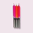 Dip Dye POP Girl on fire Kaarsen - SuperMatique