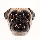 Mopshond wandvaas Quail Ceramics - SuperMatique
