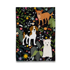 Theedoek met honden print - SuperMatique